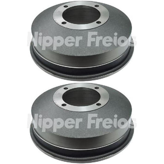 Par Tambor Freio Traseiro Direito Ou Esquerdo - Hipper Freios - HF 4000G - (1)