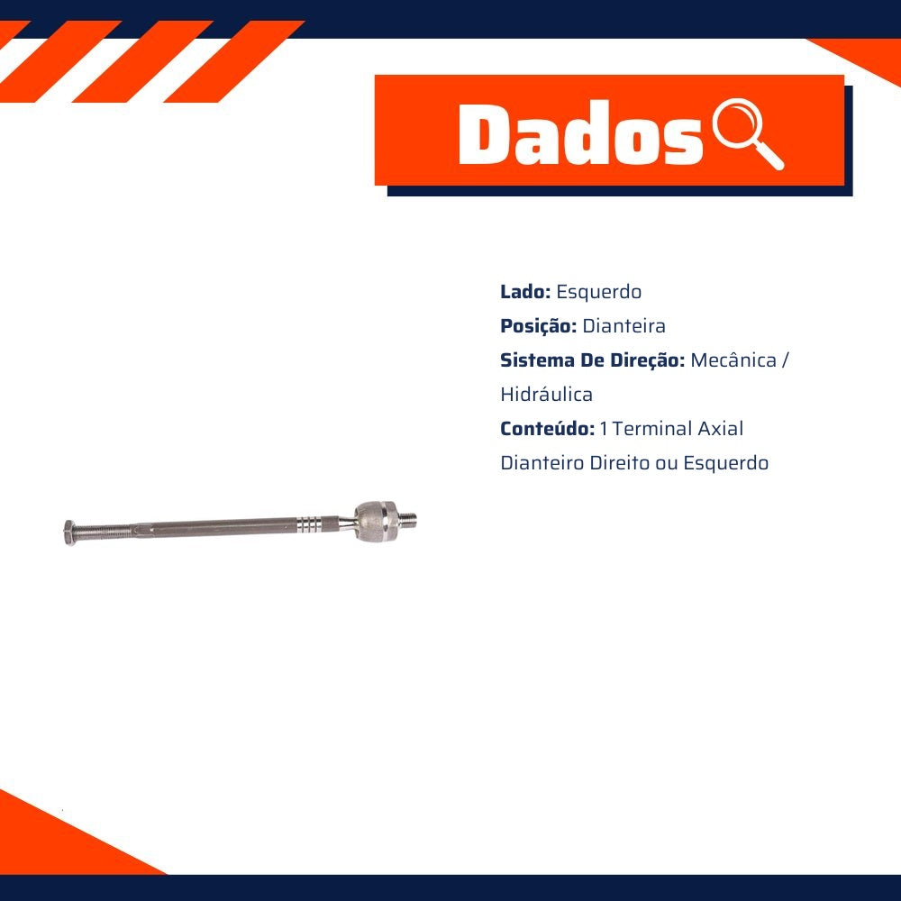 Terminal Axial Dianteiro Direito Ou Esquerdo - TRW - JARB0005 - (2)