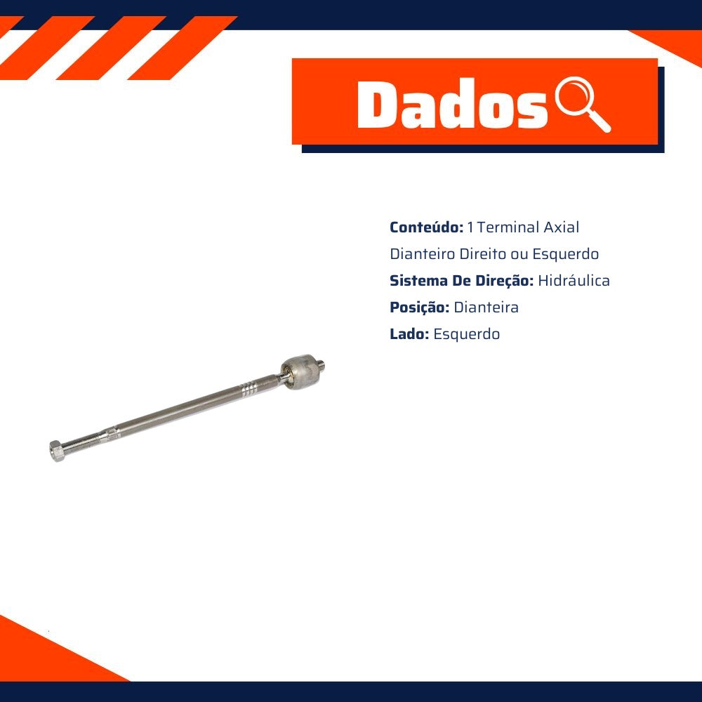 Terminal Axial Dianteiro Direito Ou Esquerdo - TRW - JARB0168 - (2)