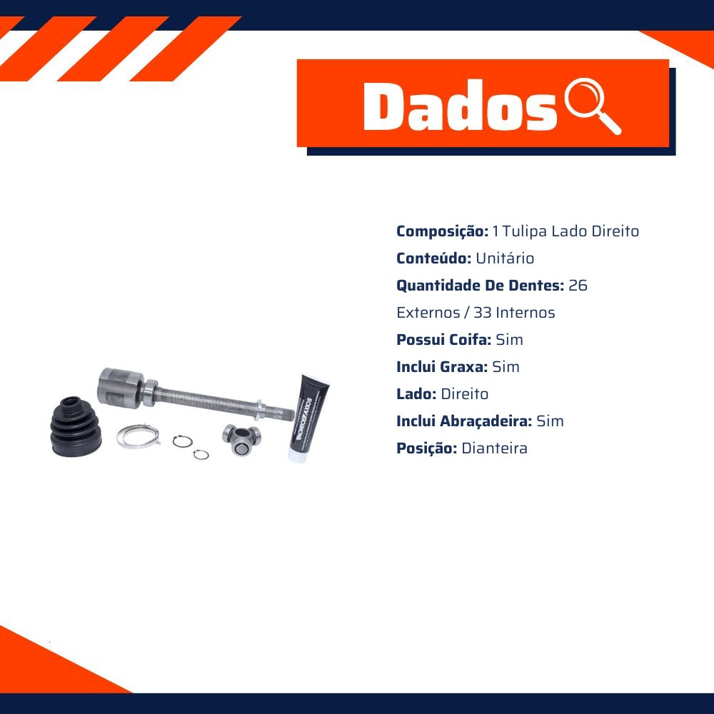 Tulipa Lado Direito para Renault Duster - Monroe Axios - 5466110 - (2)