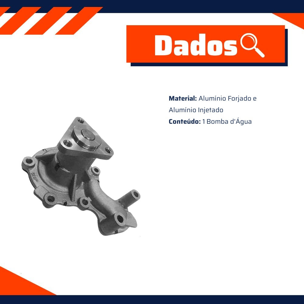 Bomba D'Água para Ford Ka e Ka Sedan - SKF - VKPC 4916 - (2)