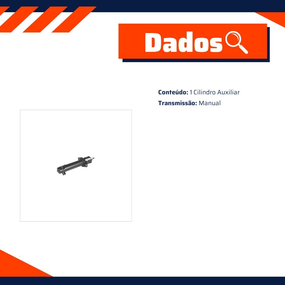 Cilindro Auxiliar para Chevrolet Blazer e S10 - SKF - VKCH 151017 - (2)