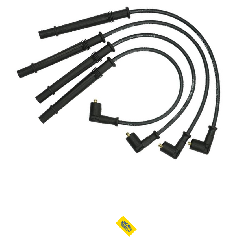 Kit 4 Vela Ignição e Cabo - Magneti Marelli - CVMR1602 / LD7RTAMM - (12)