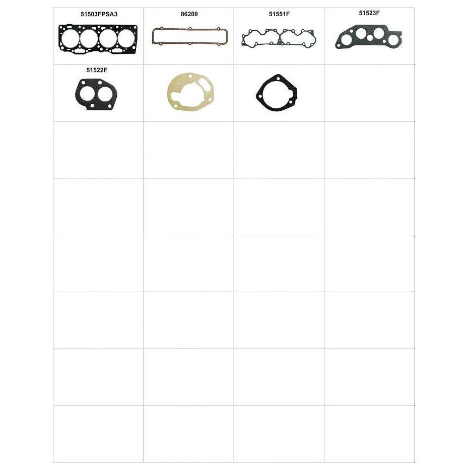 Jogo de Juntas do Motor - Sabó - 79553 - (1)