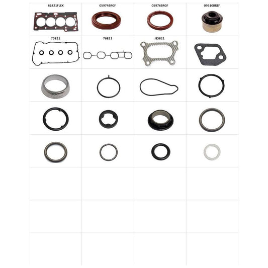 Jogo de Juntas do Motor - Sabó - 80821FLEXR - (1)