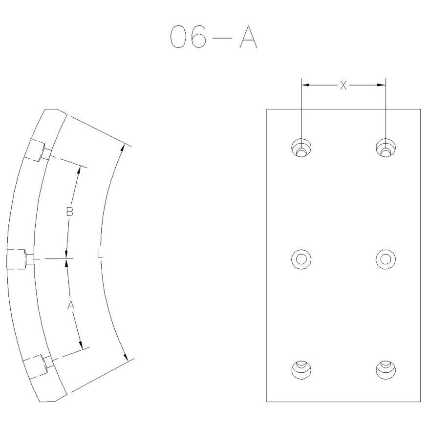 Jogo De Lonas De Freio - Fras-Le - Fd/77 _ Af/600. - (1)