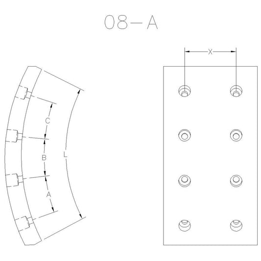 Jogo De Lonas De Freio - Fras-Le - Fd/65-Xx - (1)