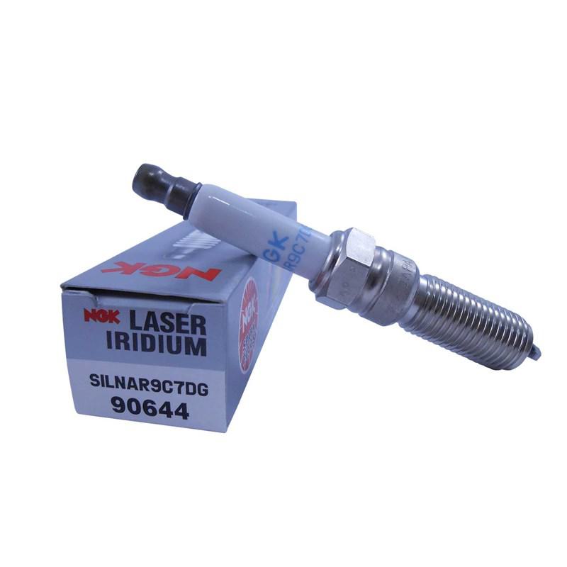 Vela Ignição - NGK - SILNAR9C7DG - (1)
