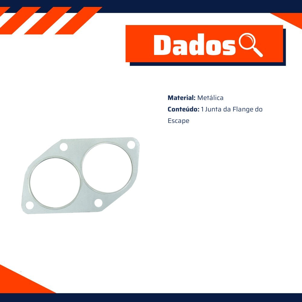 Junta da Flange do Escape - Sabó - 10922F1 - (2)