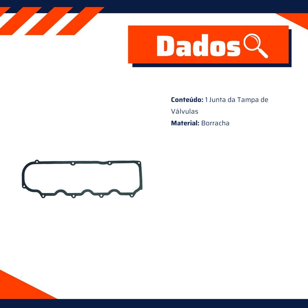Junta da Tampa de Válvulas - Sabó - 96015 - (2)