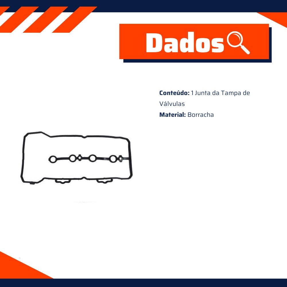 Junta da Tampa de Válvulas - Sabó - 75669 - (2)