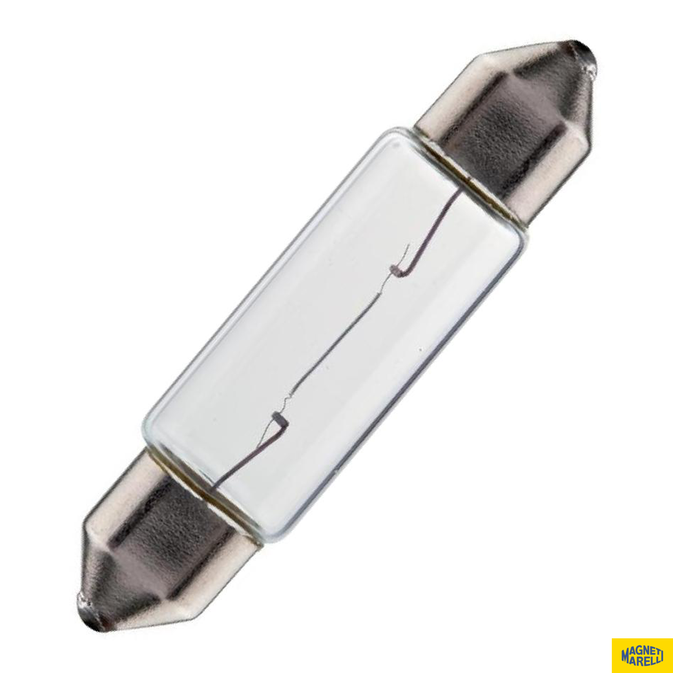 Lâmpada Luz Do Teto / 12V 10W Sv8.5 8 C10W 11*38 Standard Torpedo - Magneti Marelli - LMM6411 - (1)