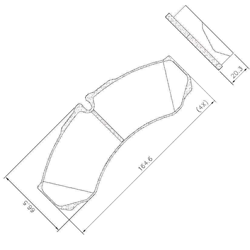 Pastilha de Freio - Fras-le - PD/122 - (2)