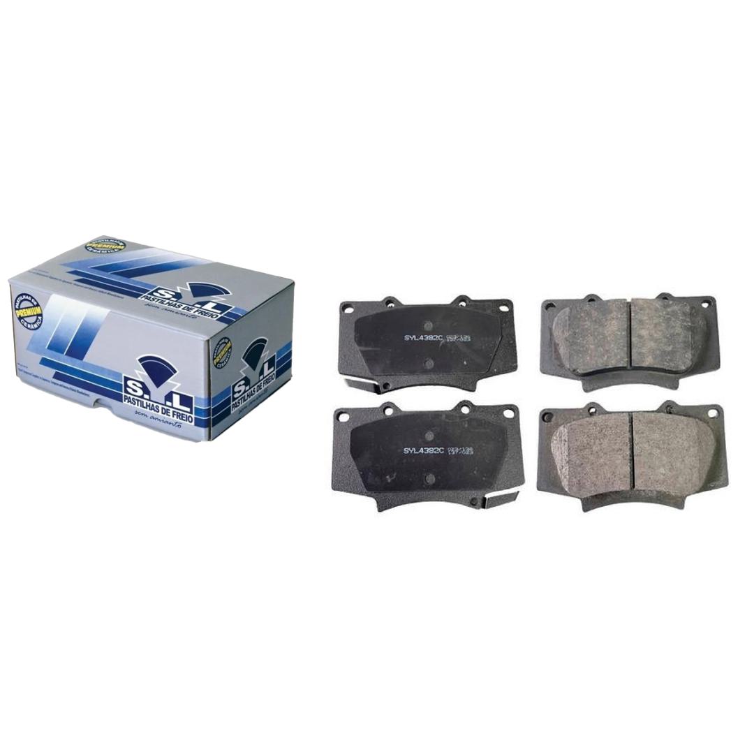 Pastilha de Freio Ceramica Dianteira - Syl - 4382C - (1)