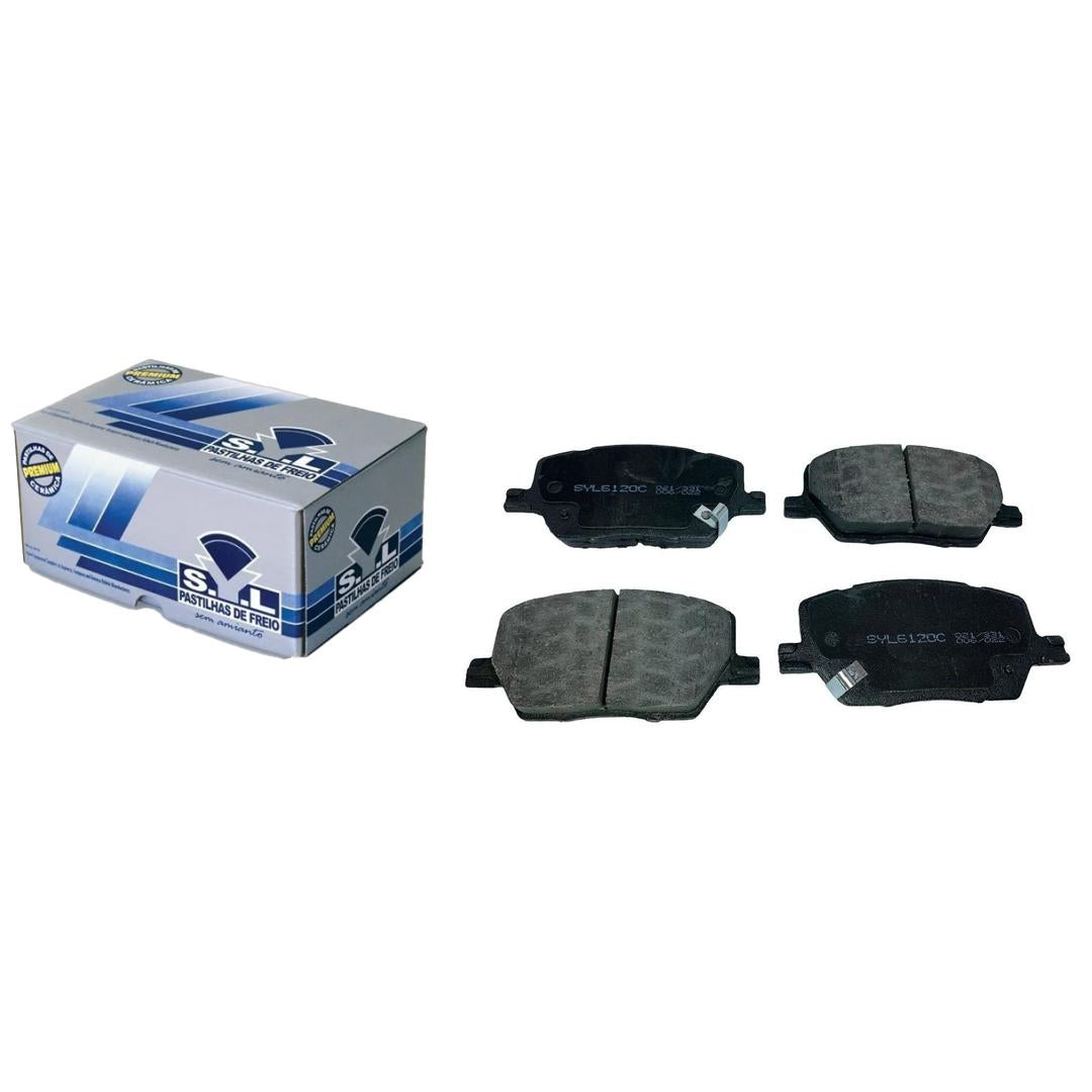 Pastilha de Freio Ceramica Dianteira - Syl - 6120C - (1)