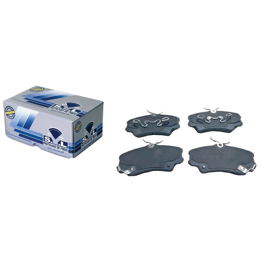 Pastilha de Freio Ceramica Dianteira - Syl - 1250C - (1)