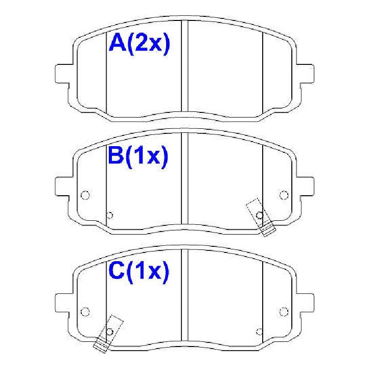 Pastilha de Freio Cerâmica Dianteira - Syl - 2373C - (2)