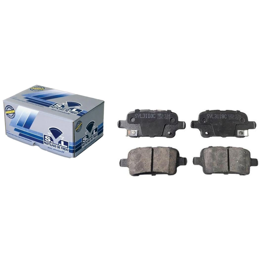 Pastilha de Freio Ceramica Traseira - Syl - 3118C - (1)