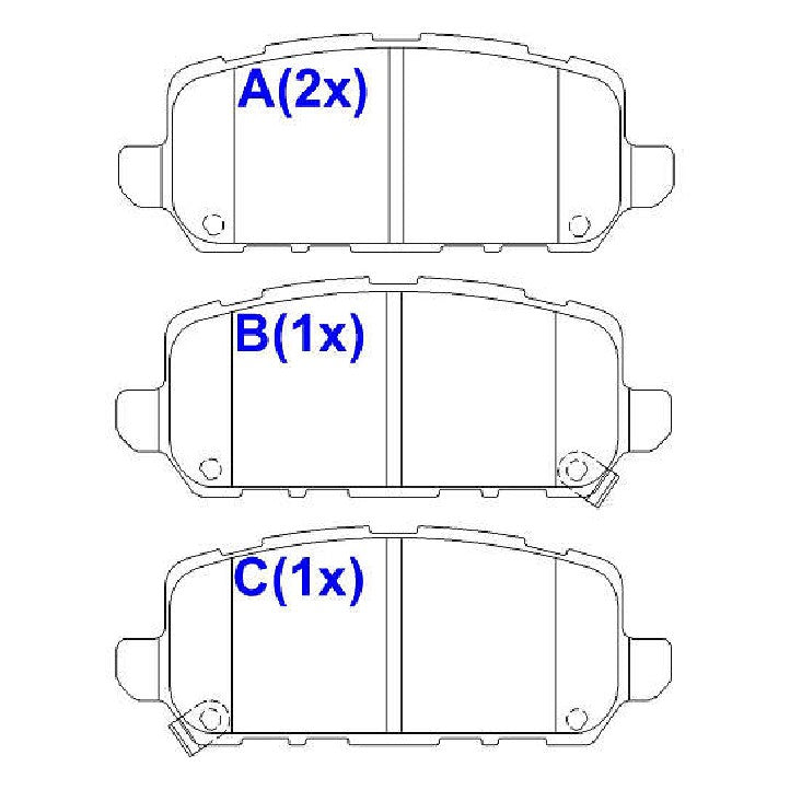 Pastilha de Freio Cerâmica Traseira - Syl - 4255C - (3)