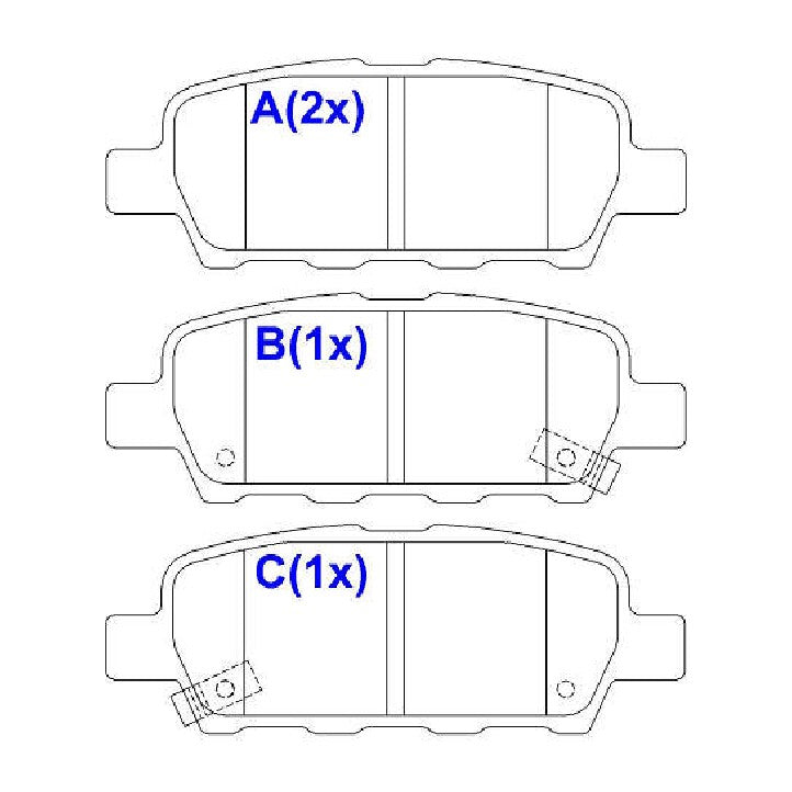Pastilha de Freio Cerâmica Traseira - Syl - 3178C - (2)
