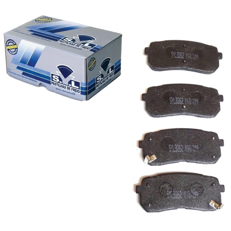 Pastilha de Freio Cerâmica Traseira - Syl - 3262C - (1)