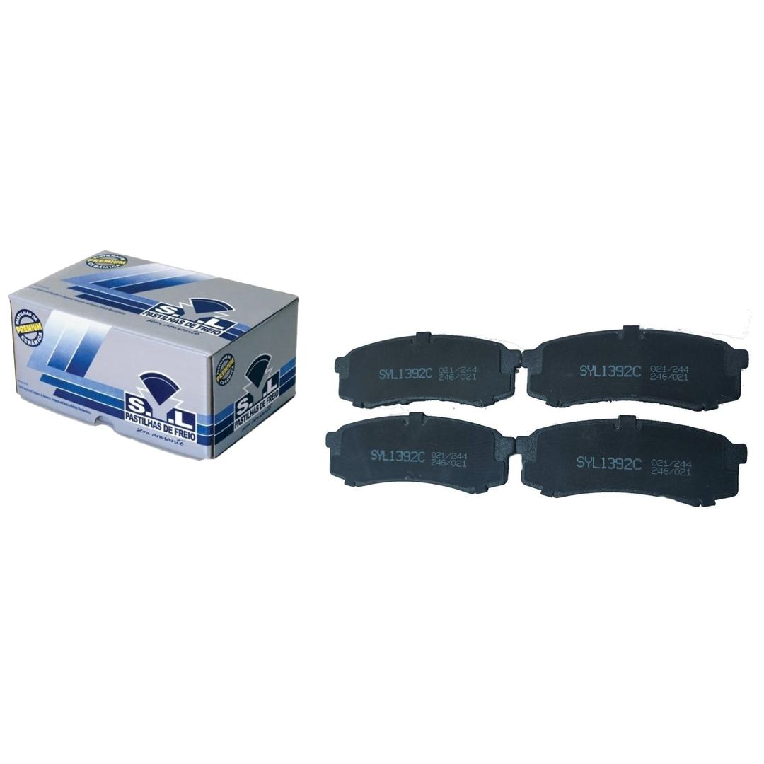 Pastilha de Freio Cerâmica Traseira - Syl - 1392C - (1)