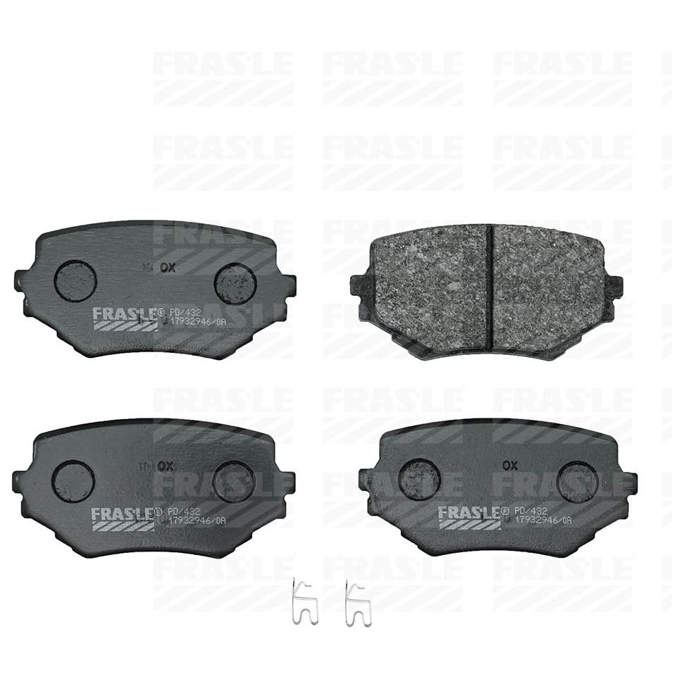 Pastilha de Freio Dianteira - Fras-le - PD/432 - (1)