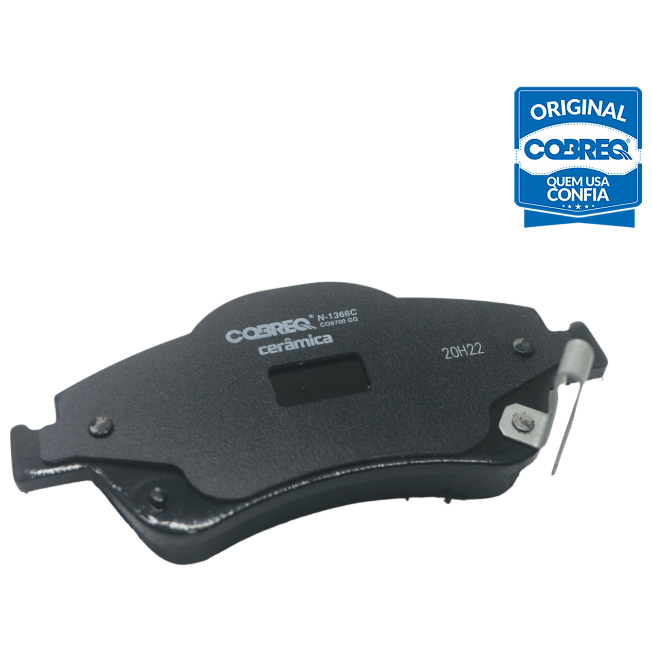 Pastilha de Freio Dianteira - Cobreq - N-1366C - (1)