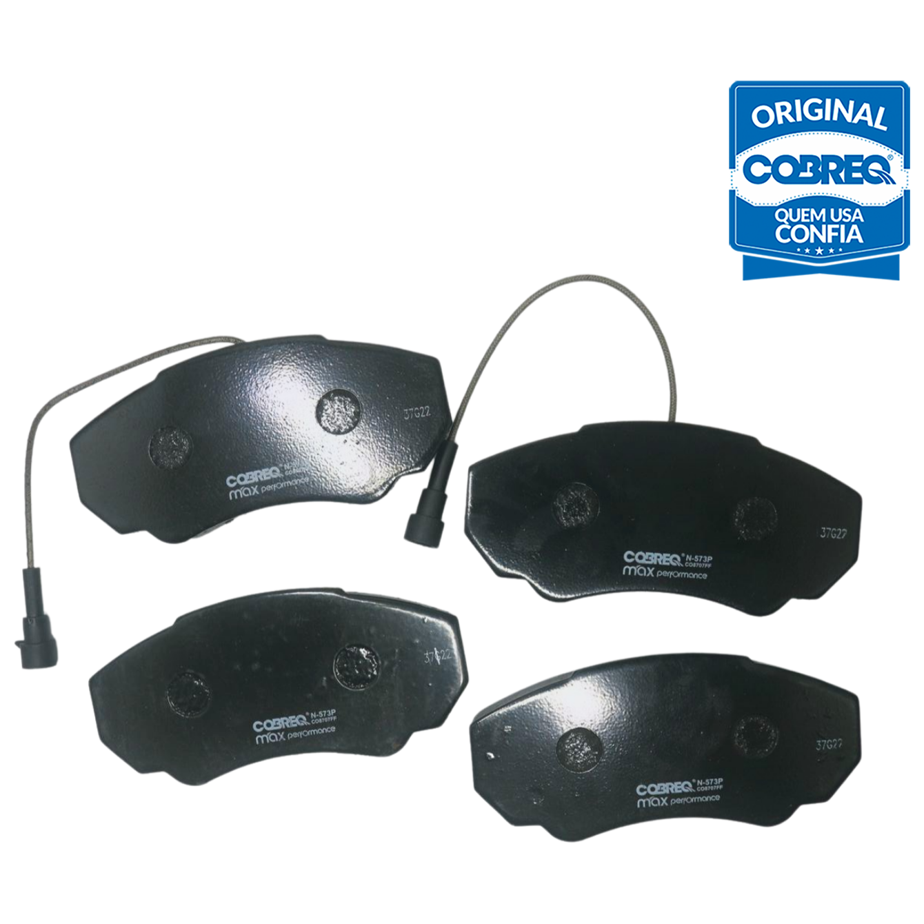 Pastilha de Freio Dianteira - Cobreq - N-573P - (3)