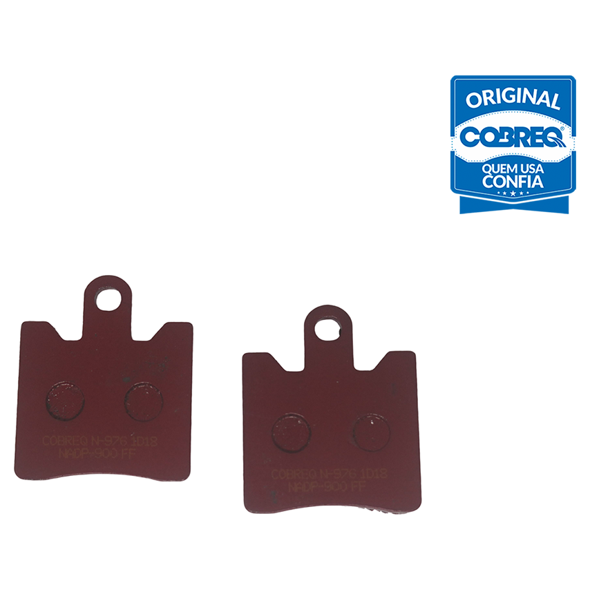 Pastilha de Freio Dianteira - Cobreq - N-976 - (2)