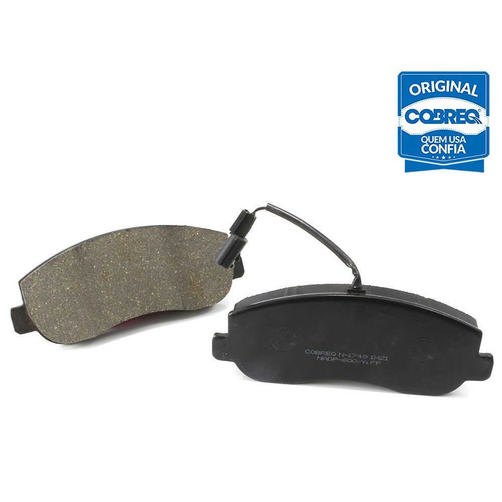 Pastilha de Freio Dianteira para Renault Master - Cobreq - N-1749 - (3)