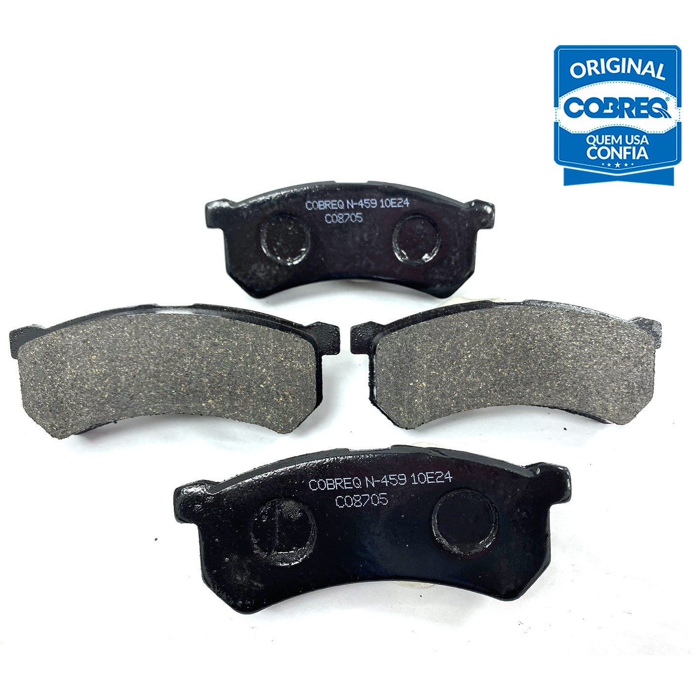Pastilha de Freio Dianteira - Cobreq - N-459 - (3)