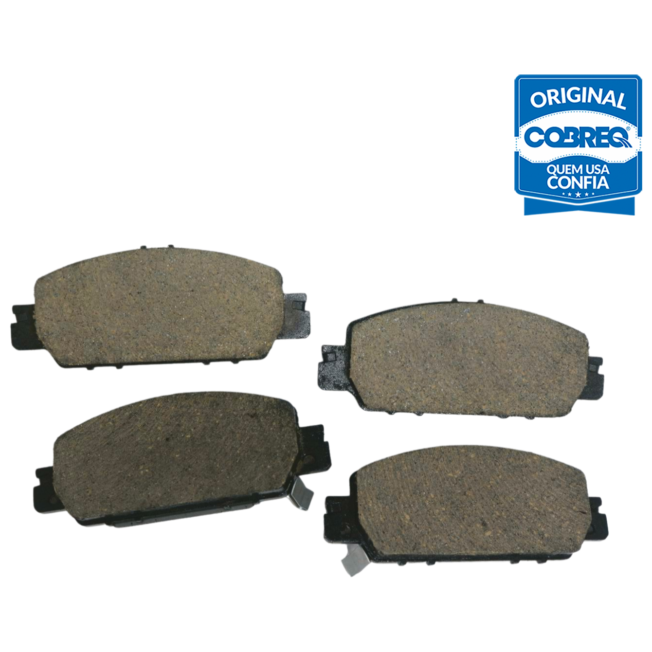 Pastilha de Freio Dianteira - Cobreq - N-1758C - (1)