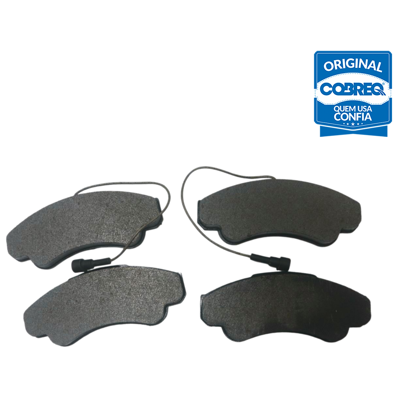 Pastilha de Freio Dianteira - Cobreq - N-596P - (1)