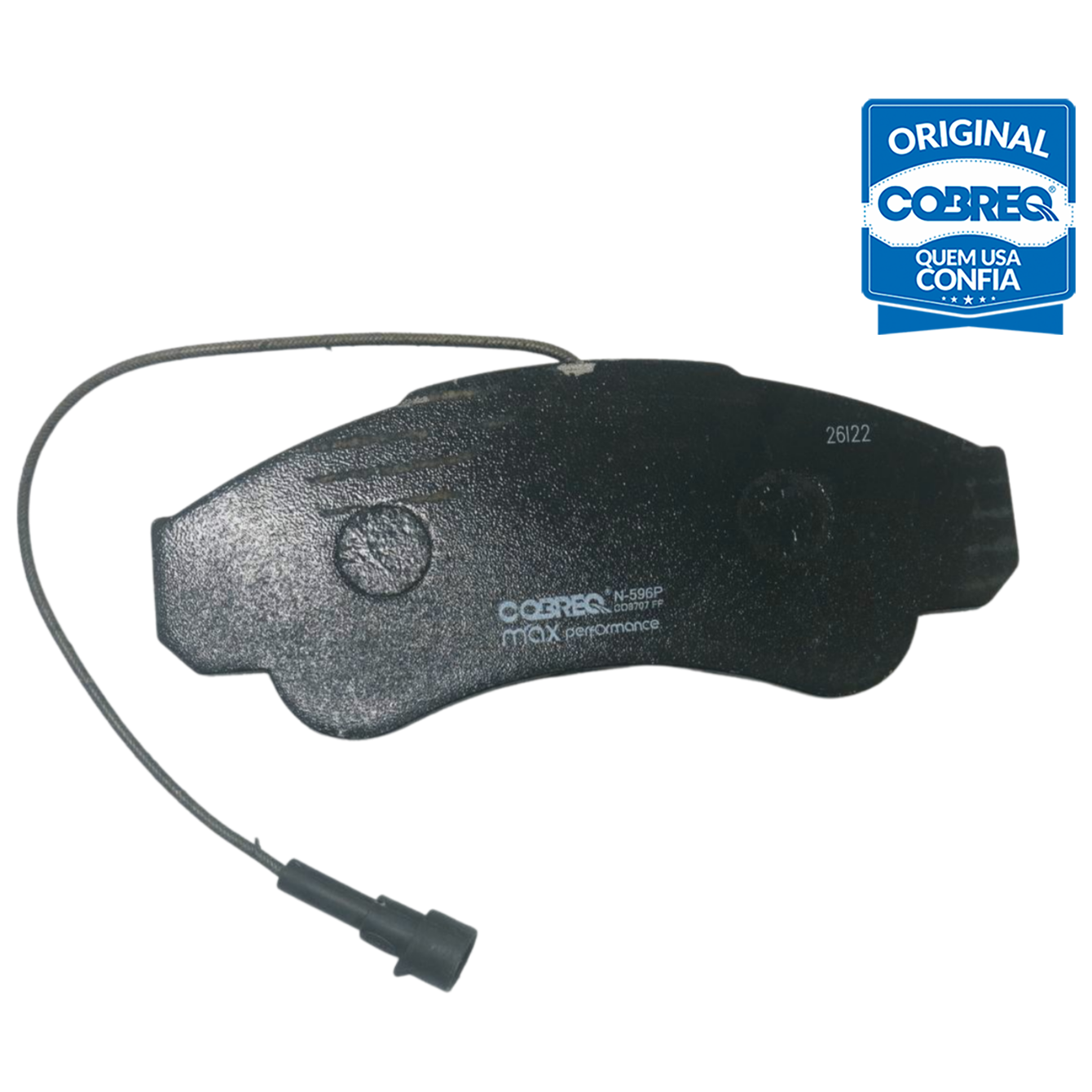 Pastilha de Freio Dianteira - Cobreq - N-596P - (3)