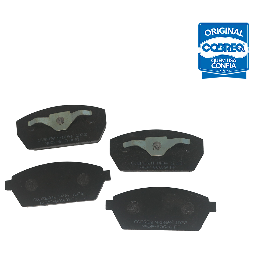 Pastilha de Freio Dianteira - Cobreq - N-1494 - (2)
