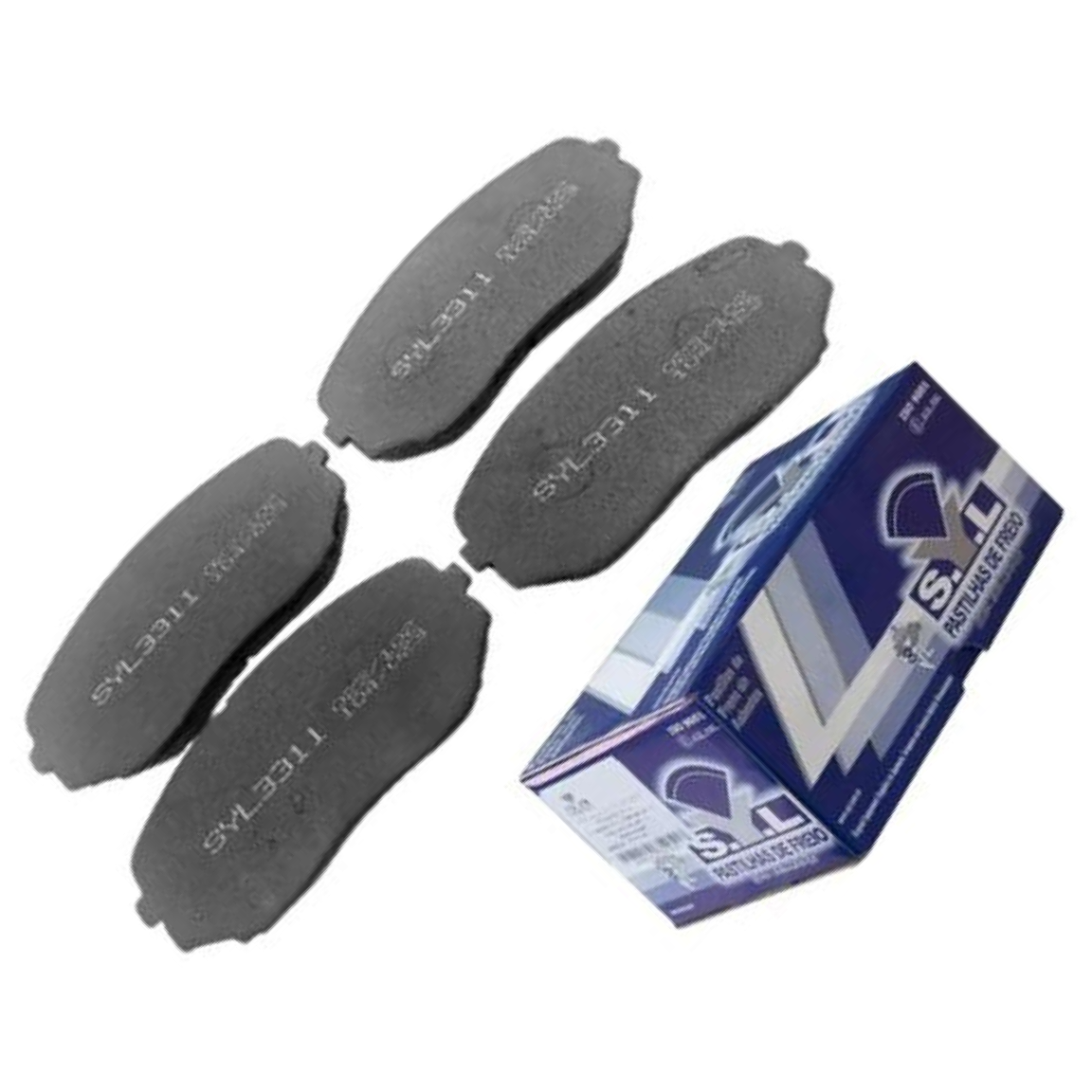 Jogo de Pastilhas de Freio Dianteira para Mitsubishi L200 e Pajero Sport - Syl - 3311 - (4)