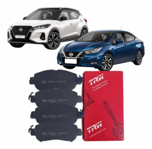 Pastilha de Freio Dianteira para Nissan Kicks e Versa - TRW - GDB9073 - (1)