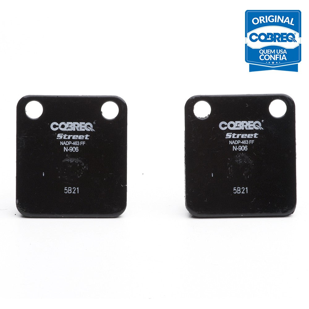 Pastilha de Freio Street - Cobreq - N-906 - (2)