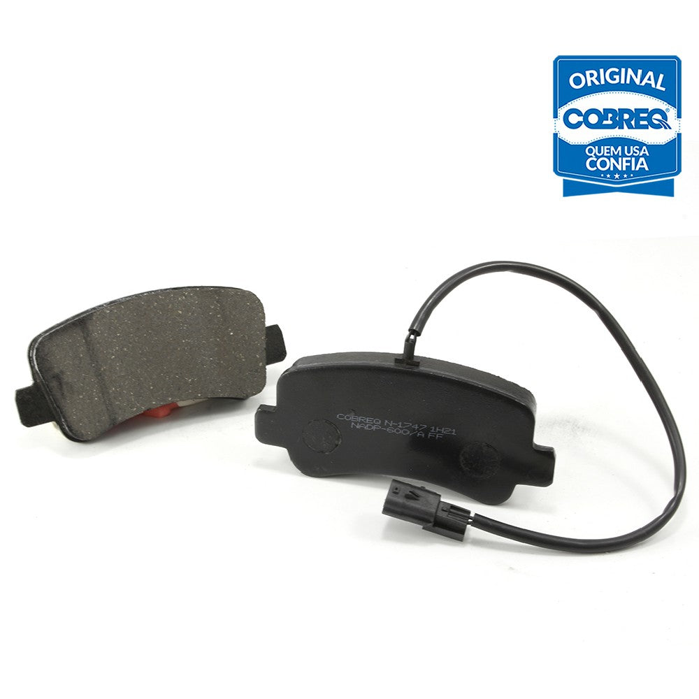 Pastilha de Freio Traseira para Renault Master - Cobreq - N-1747 - (3)