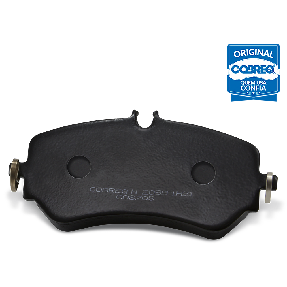 Pastilha de Freio Traseira - Cobreq - N-2099 - (1)
