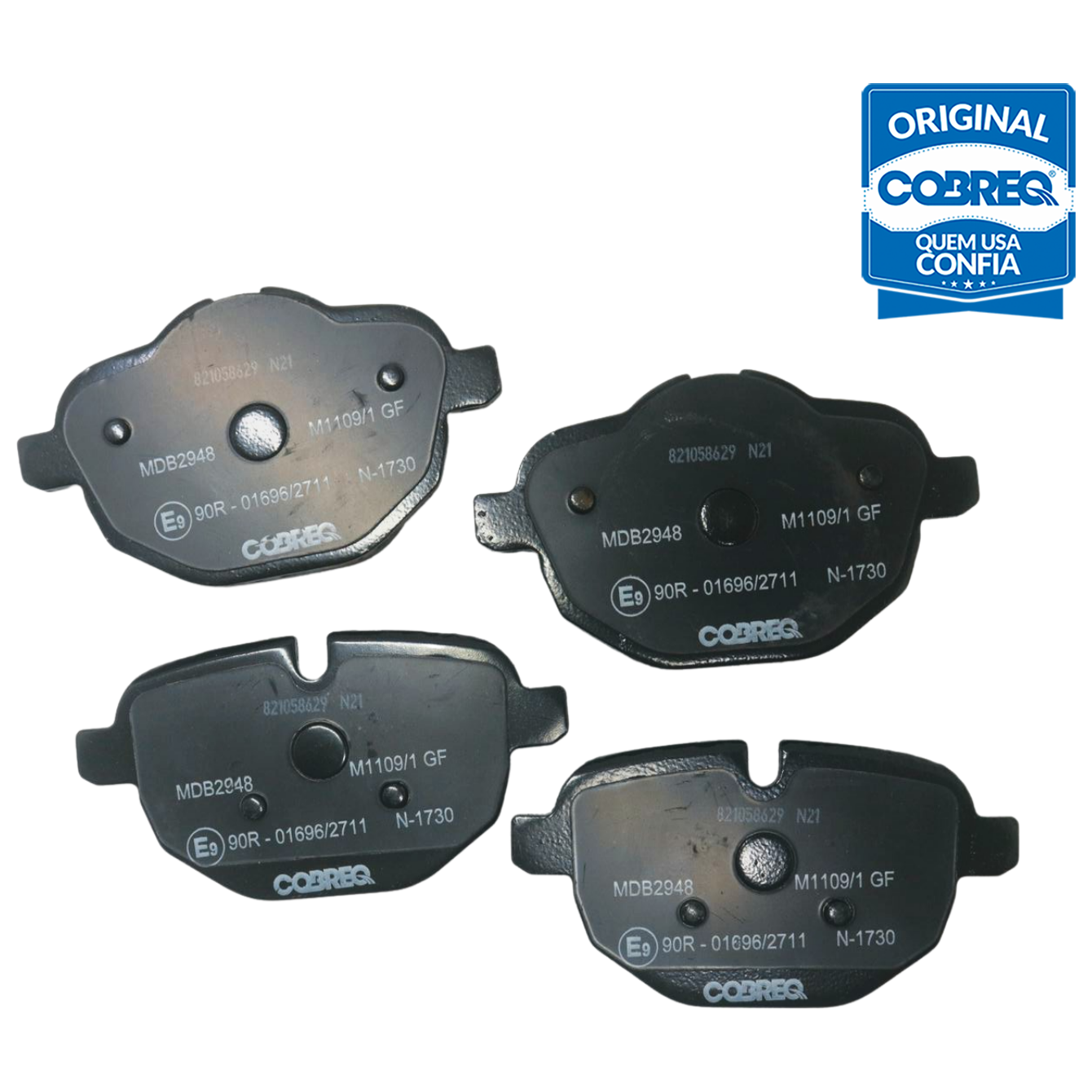 Pastilha de Freio Traseira - Cobreq - N-1730 - (5)