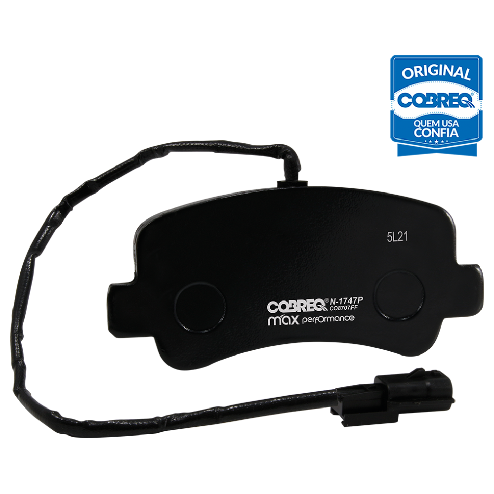 Pastilha de Freio Traseira - Cobreq - N-1747P - (1)