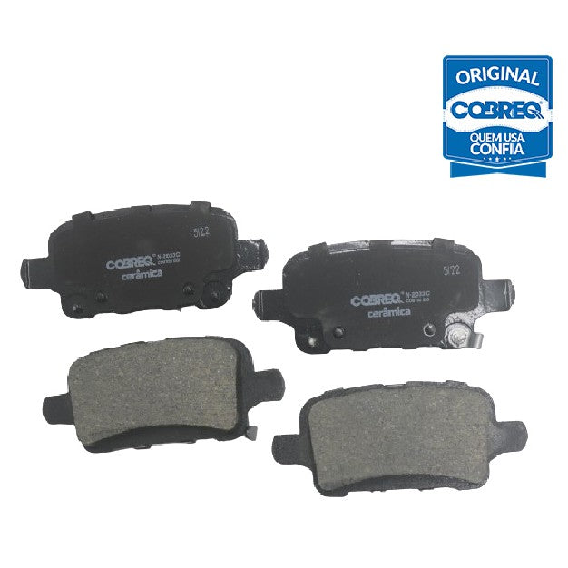 Pastilha de Freio Traseira - Cobreq - N-2033C - (3)