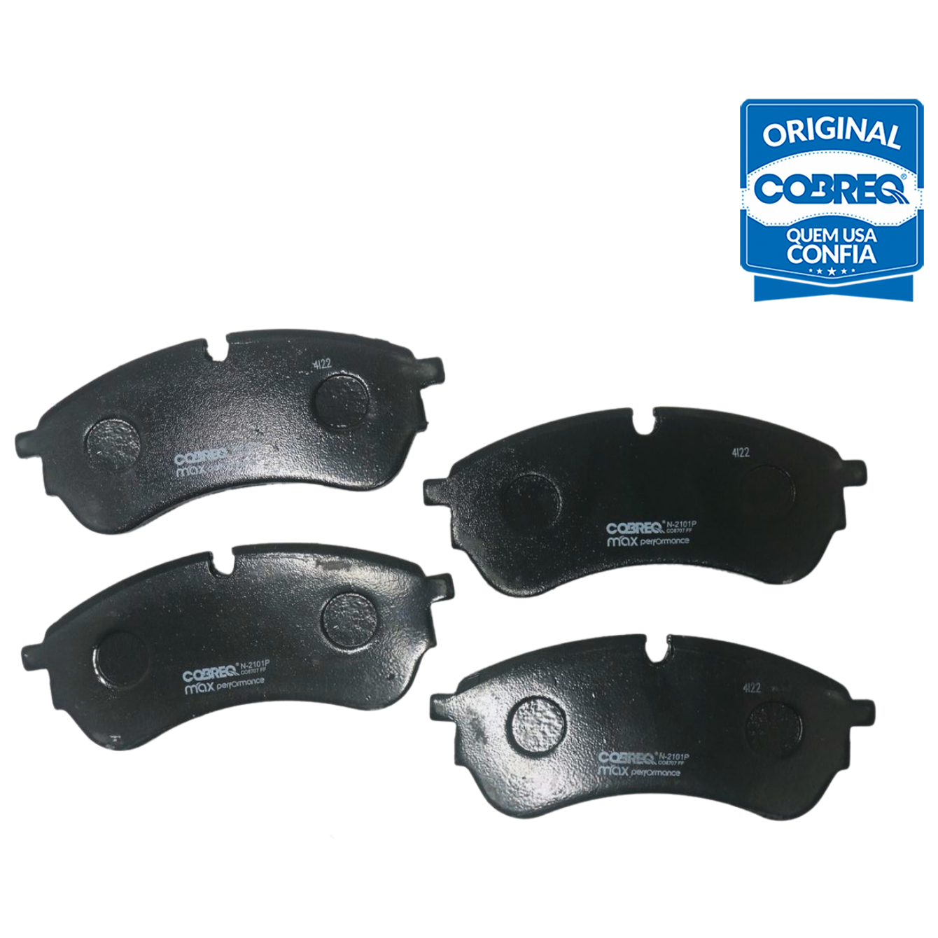 Pastilha de Freio Traseira - Cobreq - N-2101P - (1)