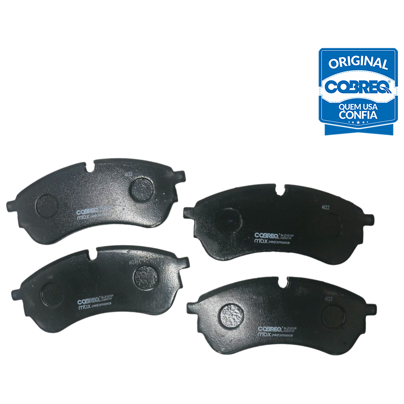 Pastilha de Freio Traseira - Cobreq - N-2101P - (3)