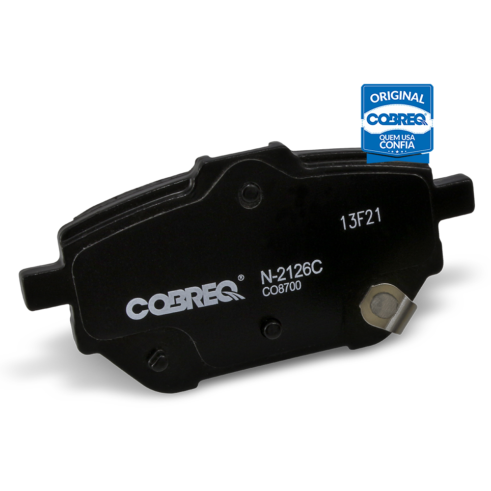 Pastilha de Freio Traseira - Cobreq - N-2126C - (3)