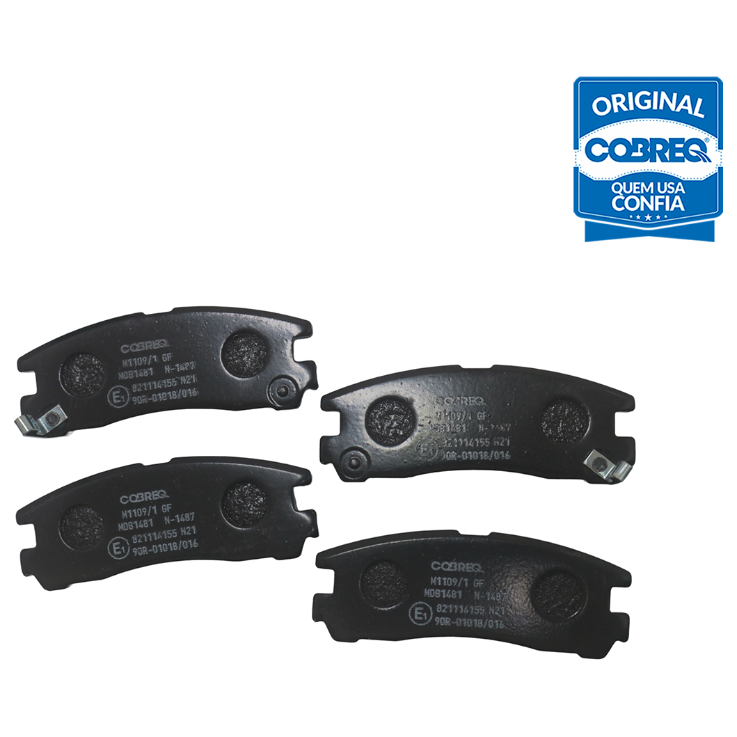 Pastilha de Freio Traseira - Cobreq - N-1487 - (2)