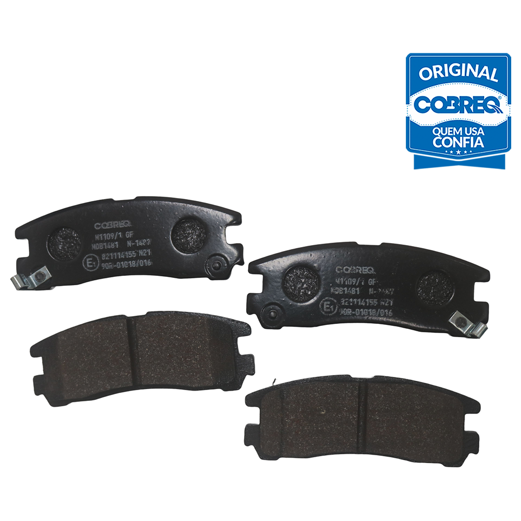 Pastilha de Freio Traseira - Cobreq - N-1487 - (3)
