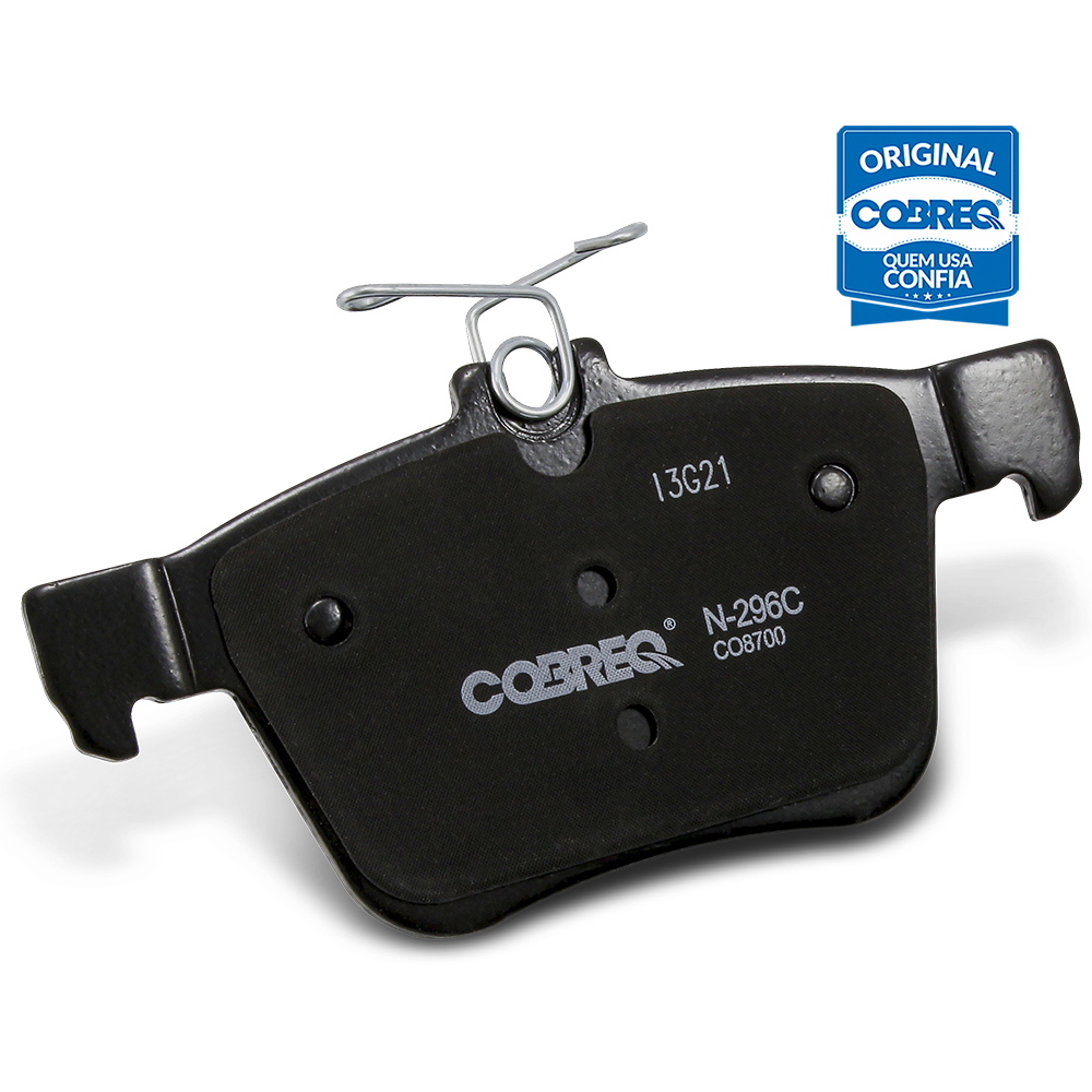 Pastilha de Freio Traseira - Cobreq - N-296C - (2)